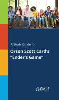 A_Study_Guide_For_Orson_Scott_Card_s__Ender_s_Game_