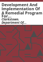 Development_and_implementation_of_a_remedial_program_for_an_inactive_hazardous_waste_disposal_site