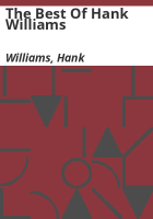 The_best_of_Hank_Williams